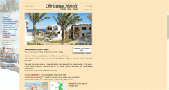 Desktop Screenshot of christinahotels.com